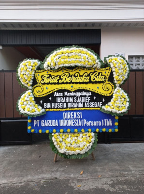 Papan Bunga Duka di Ohoitel