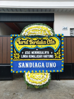 Papan Bunga Duka di Ohoitel